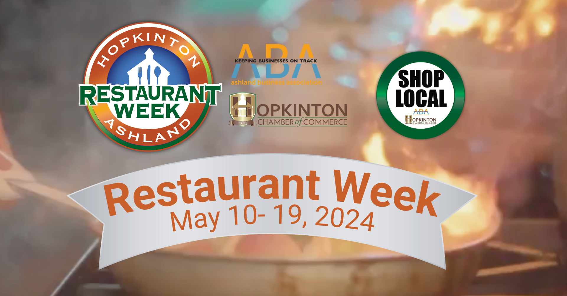 Hopkinton and Ashland Restaurant Week May 10-19, 2024